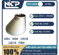 BẦU HÀN INOX LỆCH TÂM