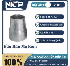 BẦU HÀN MẠ KẼM
