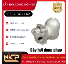 BẪY HƠI DẠNG PHAO