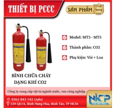 BÌNH CHỮA CHÁY DẠNG KHÍ CO2