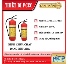BÌNH CHỮA CHÁY DẠNG BỘT ABC