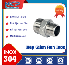 KÉP GIẢM REN INOX 304