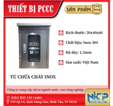TỦ CHỮA CHÁY INOX 304