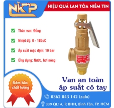 VAN AN TOÀN ÁP SUẤT CÓ TAY
