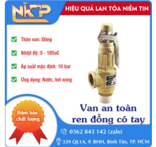 VAN AN TOÀN REN ĐỒNG CÓ TAY