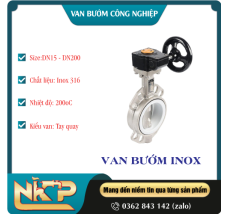 VAN BƯỚM INOX