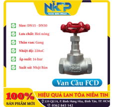 VAN CẦU GANG FCD