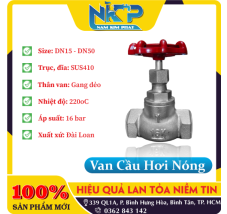 VAN CẦU HƠI NÓNG 