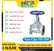 VAN CẦU BẦU JIS 10K