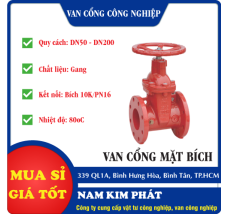 VAN CỔNG MẶT BÍCH