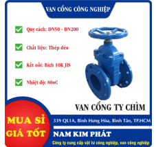 VAN CỔNG TY CHÌM CÁNH CAO SU