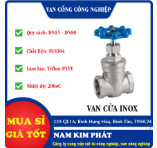 VAN CỬA INOX 304