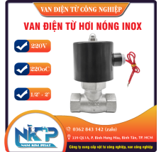 VAN ĐIỆN TỪ HƠI NÓNG INOX