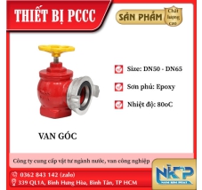 VAN GÓC CHỮA CHÁY