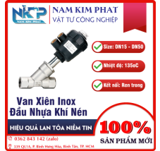 VAN XIÊN KHÍ NÉN ĐẦU NHỰA