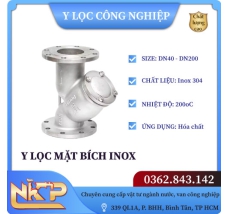 Y LỌC MẶT BÍCH INOX