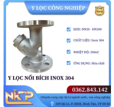 Y LỌC NỐI BÍCH INOX 304