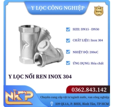 Y LỌC NỐI REN INOX 304