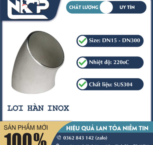 CO LƠI HÀN INOX
