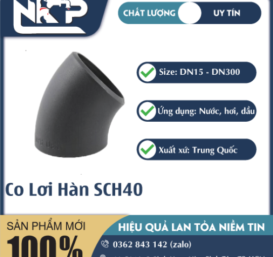 CO LƠI HÀN SCH40