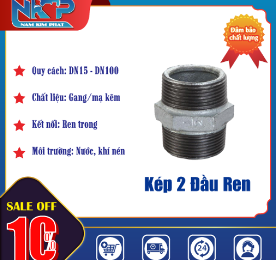KÉP 2 ĐẦU REN