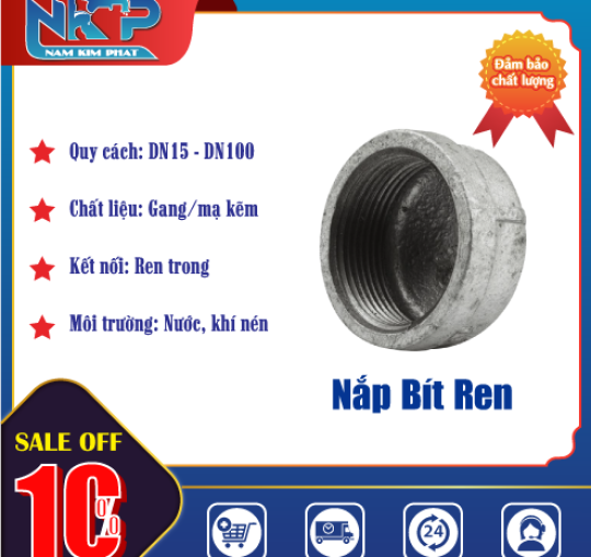 NẮP BÍT REN TRONG