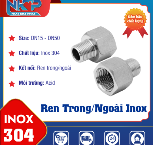 REN TRONG REN NGOÀI INOX 304