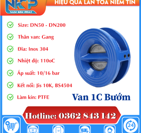VAN 1 CHIỀU BƯỚM