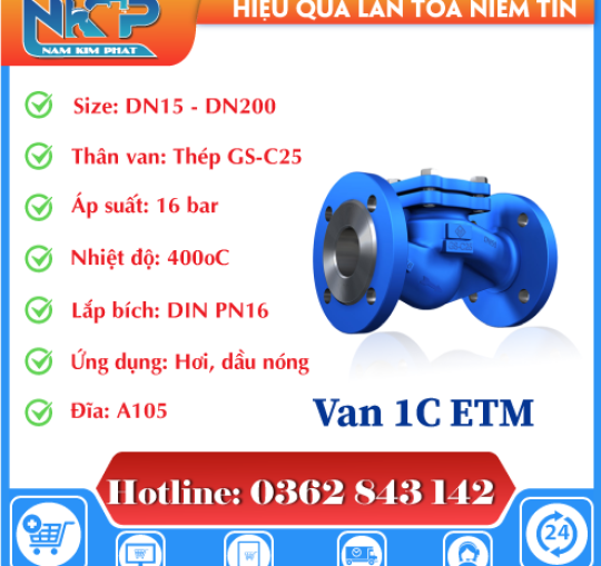 VAN 1 CHIỀU ETM