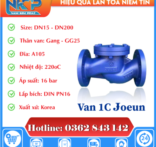 VAN 1 CHIỀU JOEUN PN16