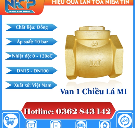 VAN 1 CHIỀU LÁ MI