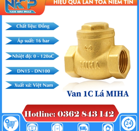 VAN 1 CHIỀU LÁ MIHA