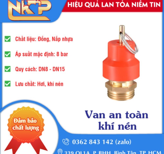 VAN AN TOÀN KHÍ NÉN