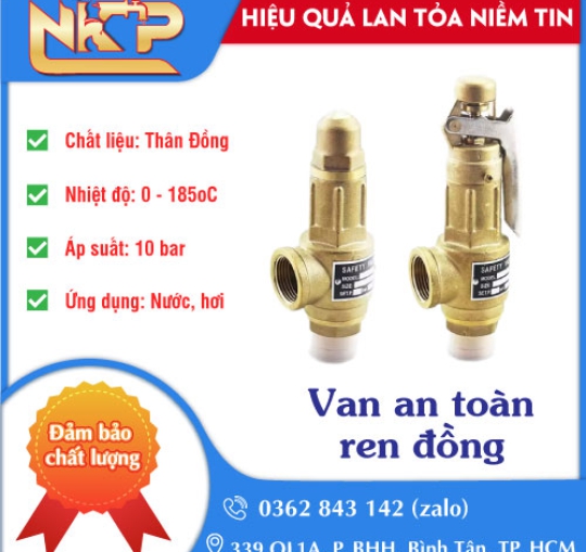 VAN AN TOÀN REN ĐỒNG