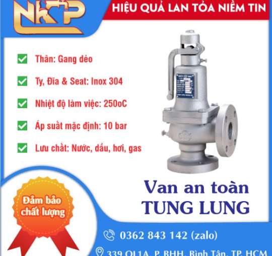 VAN AN TOÀN TUNG LUNG