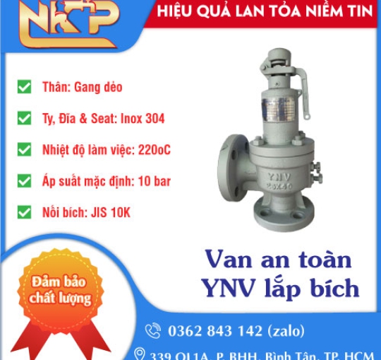 VAN AN TOÀN YNV