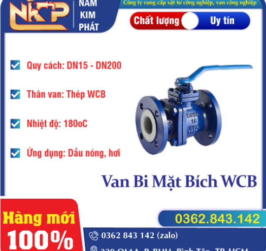 VAN BI MẶT BÍCH WCB