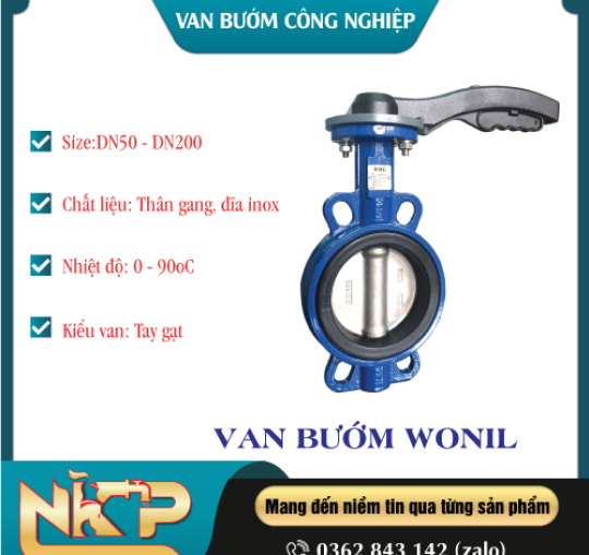 VAN BƯỚM HÀN QUỐC