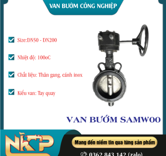VAN BƯỚM SAMWOO 