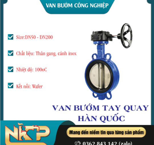 VAN BƯỚM HÀN QUỐC