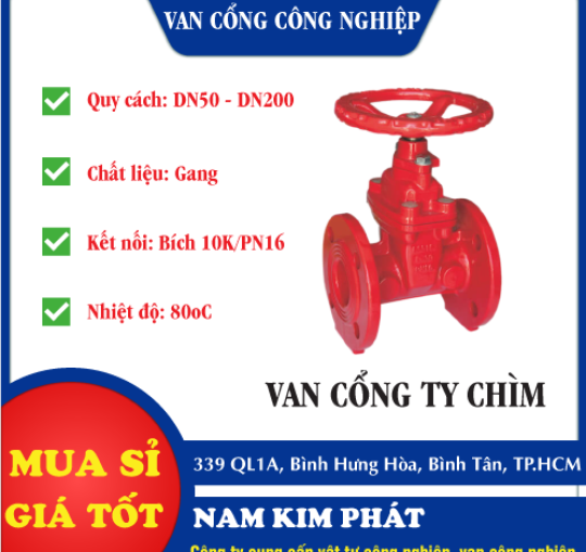 VAN CỔNG TY CHÌM