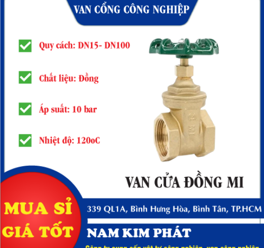 VAN CỬA ĐỒNG MI