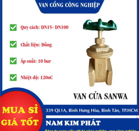 VAN CỬA SANWA