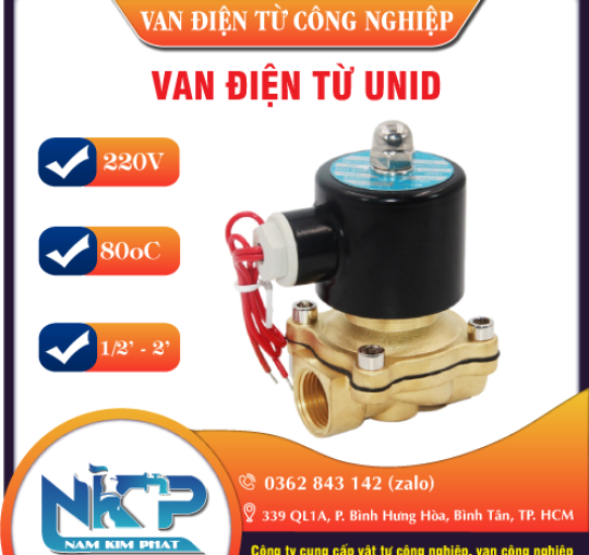 VAN ĐIỆN TỪ UNID