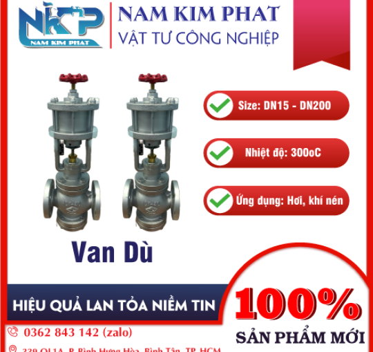 VAN DÙ ĐIỀU KHIỂN KHÍ NÉN