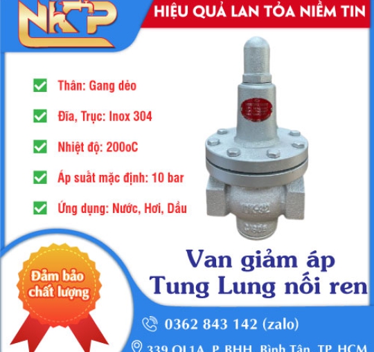 VAN GIẢM ÁP REN TUNG LUNG