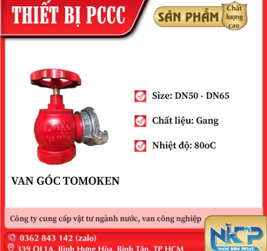 VAN GÓC TOMOKEN