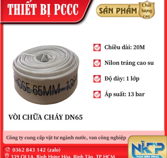 CUỘN VÒI CHỮA CHÁY DN65